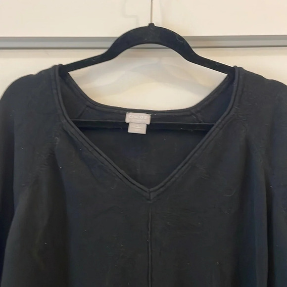 Chico’s Zenergy black sweater‎ size XXL - Picture 5 of 6
